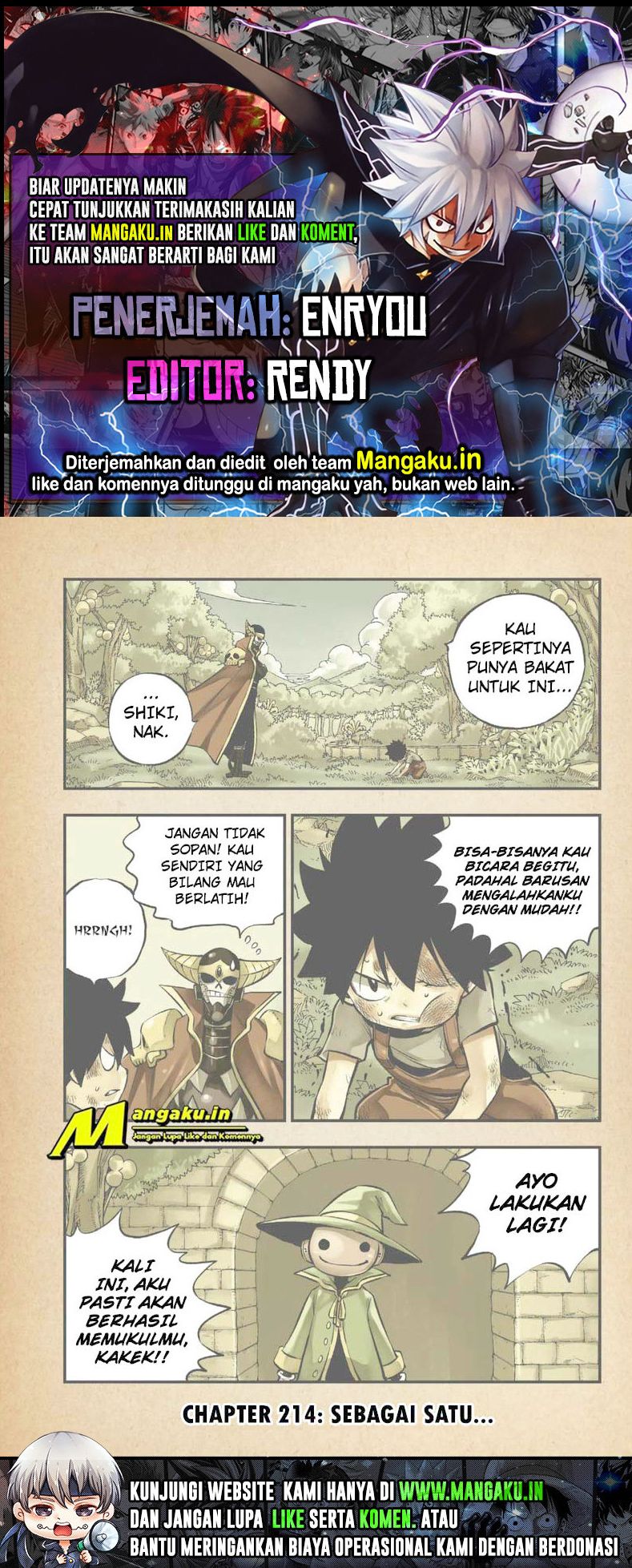 Eden’s Zero chapter 214